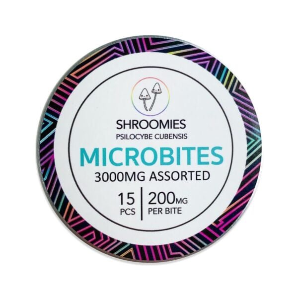shroomies microbites assorted– 3000mg