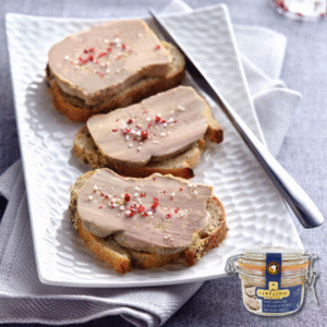 Whole Foie Gras Glass Jar - Jean Larnaudie (Multiple Sizing)