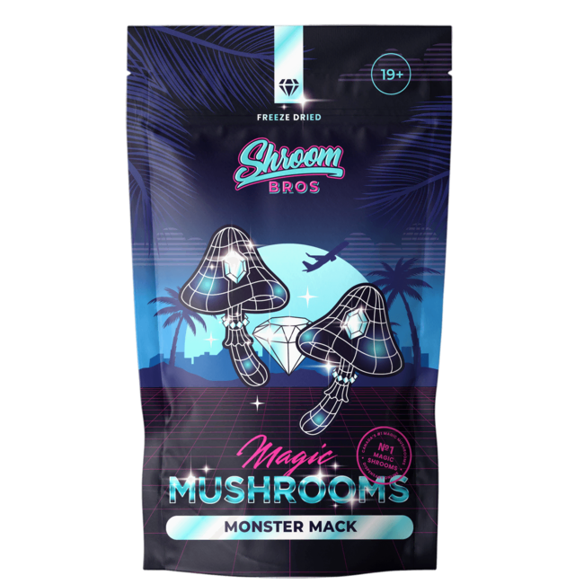 Monster Mack Magic Mushroom (Freeze Dried)