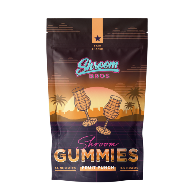 Magic Mushrooms Gummies – Fruit Punch (3.5g)