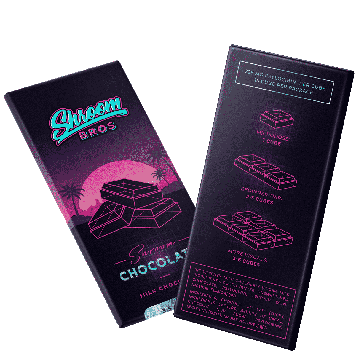 Artisinal Milk Chocolate Bar with Penis Envy (3.5gs each)